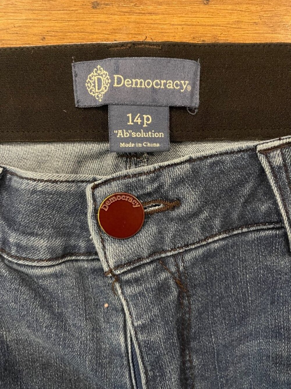 Democracy “Ab”Solution Skinny Jeans Sz 14P - Picture 2 of 9